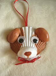 Basset Hound Ornament By Lorishellart On Etsy 8 00 Seashell Crafts Shell Crafts Crafts
