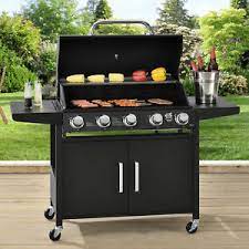 Beim grillen im garten und auf der terrasse gehört ein gartengrill dazu. Bbq Grillwagen Gasgrill Dakota Edelstahl Barbecue Garten Grillen Juskys Ebay