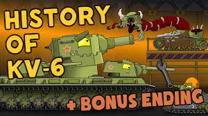 All episodes: The history of the creation of KV-6 + a bonus ending -  Cartoons about tanks - YouTube
