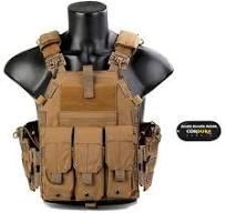 Emersongear rompi Armor nilon Cordura 500D, rompi Armor nilon Chaleco  tacico luar ruangan, peralatan latihan tempur, rompi taktis untuk pria