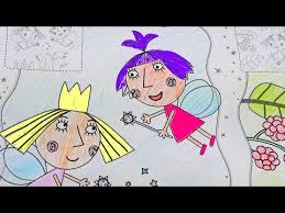 Holly is a magic fairy who is learning how to use magic and fly, and his best friend, ben, makes all kinds of things. Video Coloring Ben And Holly