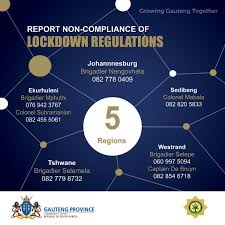 Could gauteng move to level 4 of lockdown? Gautenggov On Twitter Covid19 Report Non Compliance To Lockdown Regulations Covid19sa Gautengcovid19