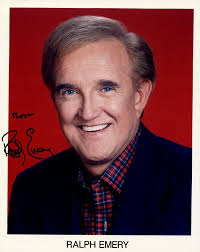 TV Host RALPH EMERY Signed Photo