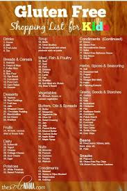 Free printable keto food list! Gluten Free Grocery Shopping List Gluten Free Shopping List For Kids Gluten Gluten Free Shopping Gluten Free Shopping List Gluten Free Kids
