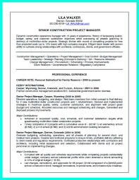 Simple Construction Superintendent Resume Example To Get Applied In 2020 Project Manager Resume Resume Template Manager Resume