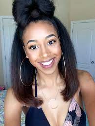 Markeledejanae Natural Hair Styles Straight Hairstyles Hair Highlights