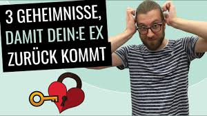Mit deiner ex freundin zusammen gewohnt hast kommt es mal vor, dass. 3 Geheimnisse Damit Dein E Ex Zu Dir Zuruck Kommt Youtube
