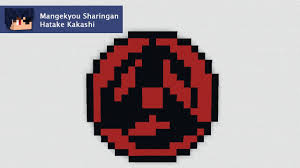 Mangekyou Sharingan De Hatake Kakashi Naruto Pixel Art Minecraft Youtube Kaleidoscope copy wheel eye) is an advanced form of the sharingan that has only been activated by a handful of uchiha. mangekyou sharingan de hatake kakashi naruto pixel art minecraft