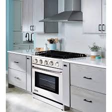 Stainless steel kitchen dish drying rack comes in 2 sizes:65 cm and 85 cm. Premium Freestanding Oven Range 4 55 Cu Ft Easy To Clean Gas Stoves Lycan Professional Gas Range Cook Top Kitchen Gas Oven With Adjustable Rack Heavy Duty Stainless Steel Stove With 4 Burners Ranges
