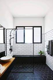 25 Incredibly Stylish Black And White Bathroom Ideas To Inspire Bathroom Interior Design Bathroom Interior Black Bathroom