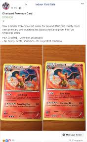 Saw something that caught your attention? This Person Was Selling A Pokemon Card On Facebook Delusionalcraigslist