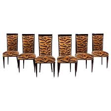 Buy leopard print rucksack and get the best deals at the lowest prices on ebay! French Art Deco Six Leopard Print Dining Chairs For Sale At 1stdibs