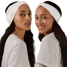Headbands are not just for little girls! Blom Original Headband Two Pack 6 Multi Style Design For Yoga Workout Running Athletic Wear Wide Turban Knotted Ethically Made In Bali Buy Online In Aruba At Aruba Desertcart Com Productid 191740212