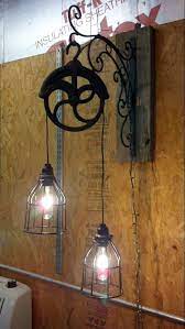 5 Garden Decor Ideas That Will Change Your Whole Outdoor Rustic Lighting Vintage Industrial Decor Pulley Light Fixture