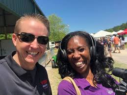 It was so great seeing Melanie Posey at Celebrate Hoover Day!