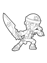 Let's take a closer look to see how she is and the best ways to use her! Free Bibi Brawl Stars Coloring Pages Download And Print Bibi Brawl Stars Coloring Pages