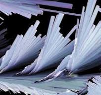 Crystal formation of sulfosalicylic acid, a chemical used in ...