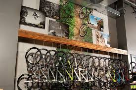 Magnetic Walls Enhance A Colour Bicycle Store Bike Shop Bicycle Shop