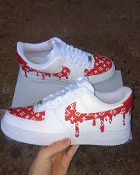 Lv Drip Af1 Comment What You Think This Custom Shoe Was Custom Shoes Custom Sneakers Me Too Shoes