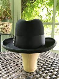 1940 S Black Knox Super Fine Quality Homburg Hat W Box And History 7 1 4 The Fedora Lounge