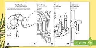 Download others coloring sheets for free. Lent Coloring Pages English Spanish