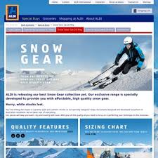Aldi Snow Gear Sale Starts 20 May Ozbargain