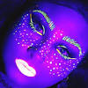 Uv makeup is one of the most creative makeup looks around. 3