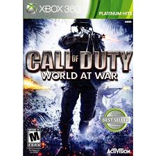 Video Games Etc Call Of Duty World At War Backwards Compatible Activision Xbox 360 047875881921 Walmart Com In 2020 Call Of Duty World Call Of Duty Xbox 360 Games
