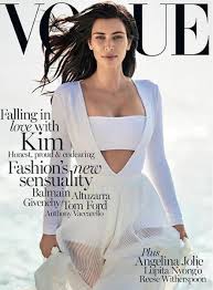 I take pictures of her all the time and dress her up, kim said. Kim Kardashian Gets Her First Solo Vogue Cover Fashionista
