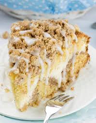 A perfectly baked moist cake is one of life's simple pleasures. Easy Cinnamon Coffee Cake A Simple Sour Cream Crumb Cake Recipe