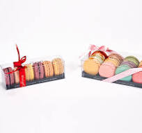 Macaron Boxes Rectangular Clear Acetate Boxes Used For ...