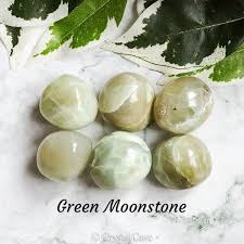 Green Moonstone Garnierite Crystal Tumbled Stone Polished Stone Gemstone Femininity Fertility Nature Virgo Gift Heart Chakra In 2020 Virgo Gifts Crystals Crystal Identification