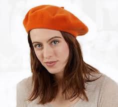 Boiled wool beret hats