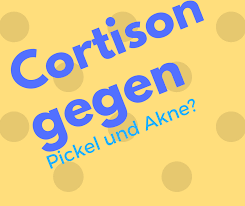 Cortison Gegen Pickel Akne Aknehilfe Net