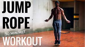 30 min jump rope hiit workout you