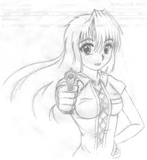 Check spelling or type a new query. Anime Girl With Gun By Innotech On Deviantart