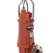 Liberty LSS302-3, LSS300 Series, Manual Submersible Sewage Pump, 3 HP,  200/230 Volts, 1 Phase, 18 Amps, 3" Horizontal Flanged Discharge, Open  2-Vane ...