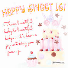 See more ideas about birthday wishes, birthday, glitter birthday. Happy Sweet 16 A List Of 16th Birthday Wishes For A Special Young Lady Allwording Com
