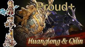 Granblue Fantasy - Huanglong and Qilin Proud+ - YouTube