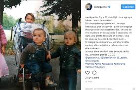 Sur mfm, en 2011, elle avait déclaré je suis une maman très protectrice. Sandrine Quetier Et Ses Enfants