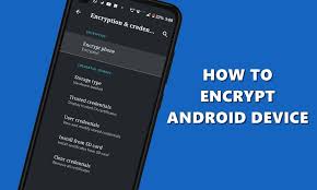 The process may take longer depending on the amount of stored data. A Comprehensive Guide On How To Encrypt An Android Device