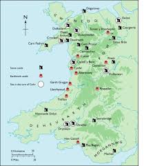 Map Of Castles In Wales Welsh Castles Castles In Wales Wales England