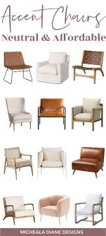 Affordable Neutral Accent Chairs Living Room Chairs Modern Farmhouse Living Room Furniture Farm House Living Room