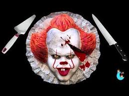 It Pennywise Cake Torta De Pennywise Halloween Ideas Luna Mia Youtube Scary Halloween Cakes Scary Cakes Clown Cake