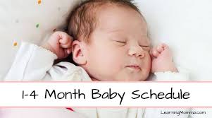 May 27, 2020 · babies need less sleep as they get older and that means fewer naps, too. 1 4 Month Baby Schedule Sleeping Eating Routine
