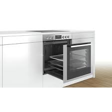 Bosch einbauherd weiss heg53b520c silver tech gmbh qualitat fur. Bosch Mkh65ik0 Einbauherdset Induktion Backwagen 71 Liter Mit Pizzafo 944 00