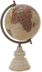 Cole Grey Decorative Pvc Globe Globe Decor Map Wall Decor Globe