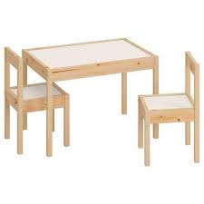 Kindertisch mit 2 stühlen, weiß, kiefertischlänge: Ikea Latt Kindertisch Mit 2 Stuhlen 501 784 11 Gunstig Kaufen Ebay