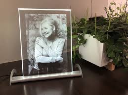 Glasfoto Led Beleuchtet Laserbeschriftung Lasergravur Gravur