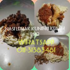 4 resepi pencuci mulut rainbow. Nasi Lemak Kuning Kedah Rm2 Home Facebook